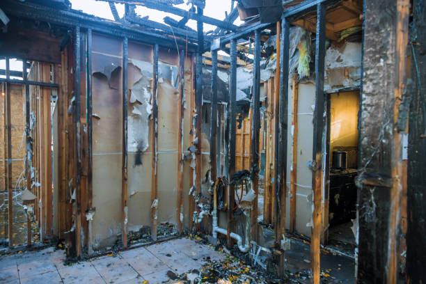 Professional Soot Cleanup technician working in Monticello, NY